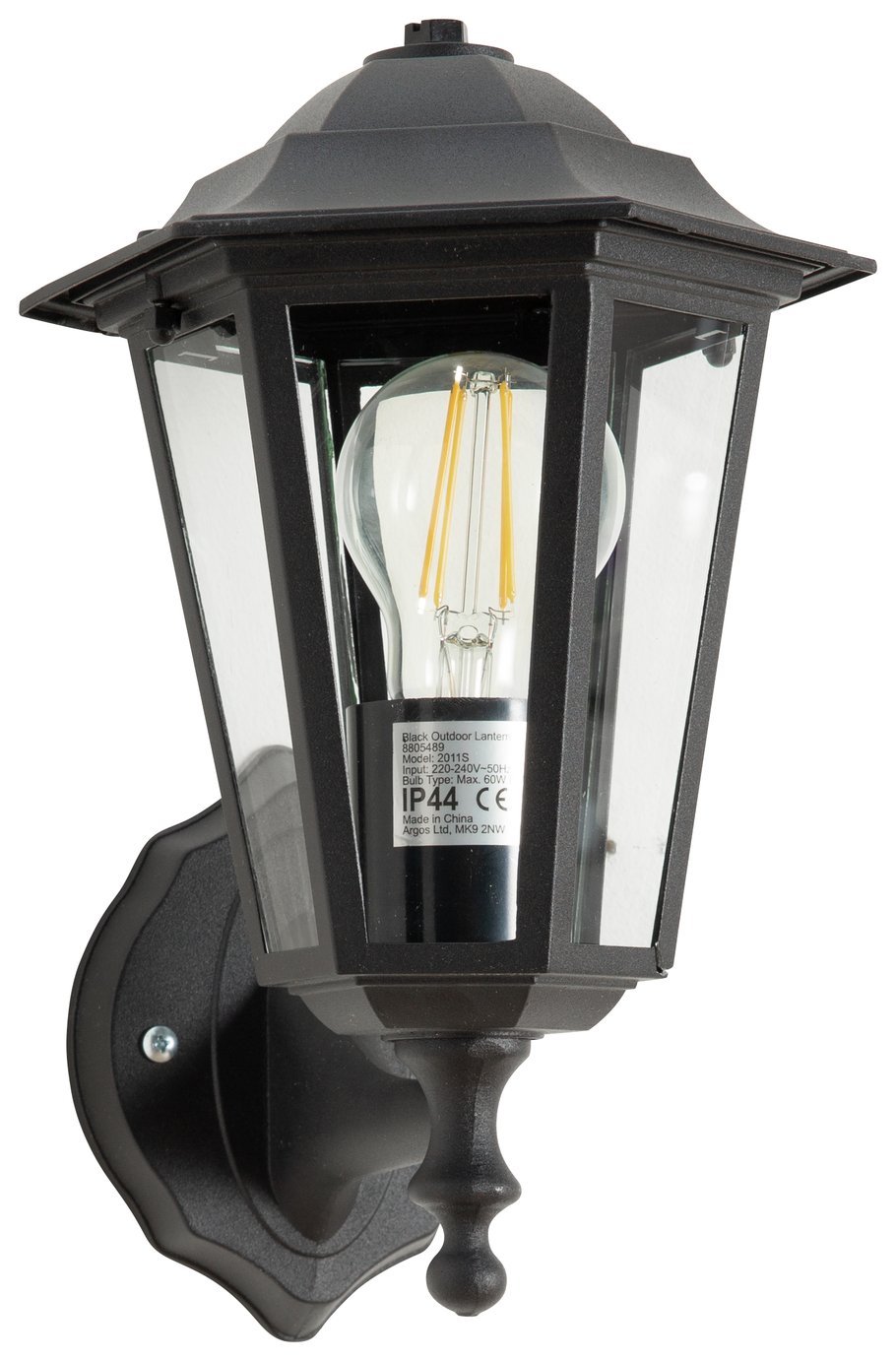 Argos Home Black Outdoor Lantern