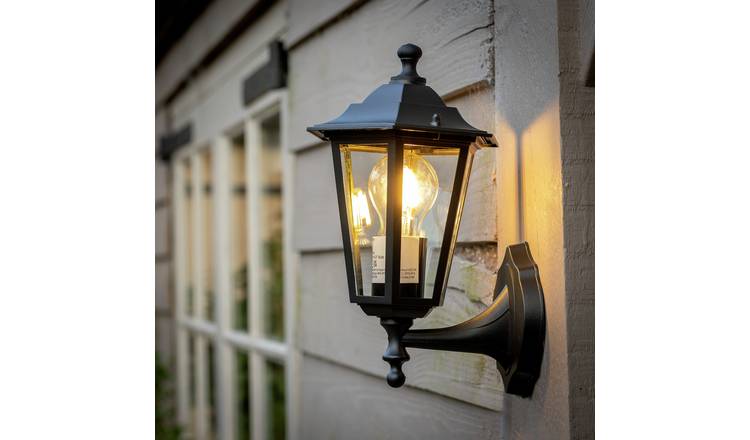 Argos outdoor deals solar wall lights