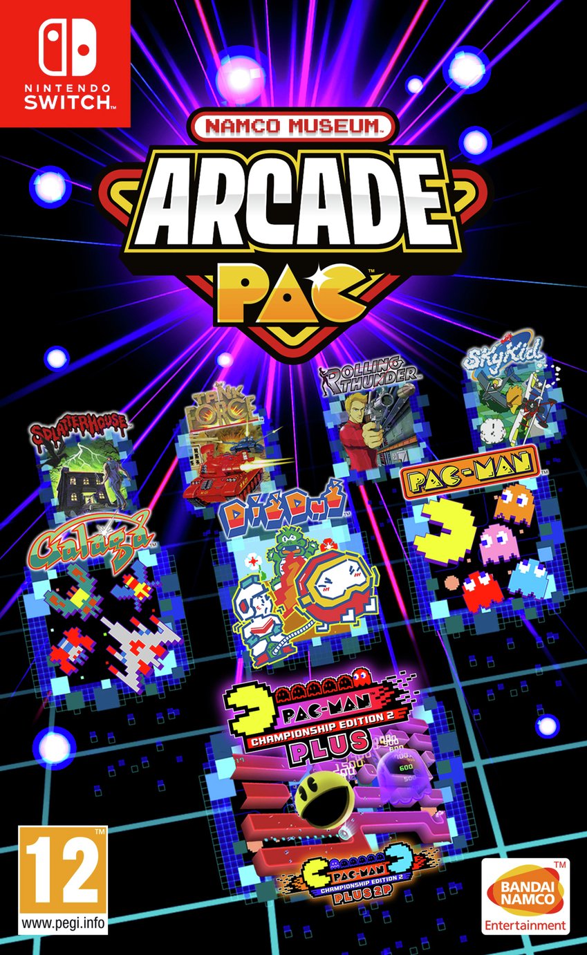 Namco Museum Arcade Pac Nintendo Switch Game (8805575) | Argos Price  Tracker | pricehistory.co.uk