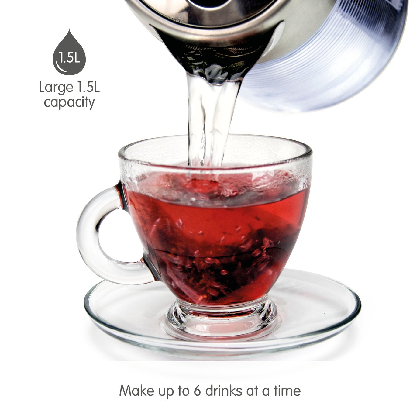 Morphy Richards 108010 Vetro Illuminated Kettle Reviews