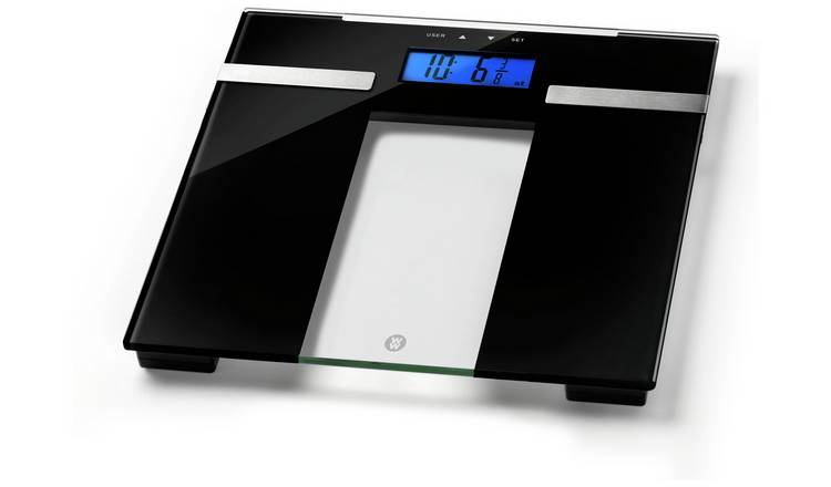 Glass Body Analysis Scale Black - Weight Watchers