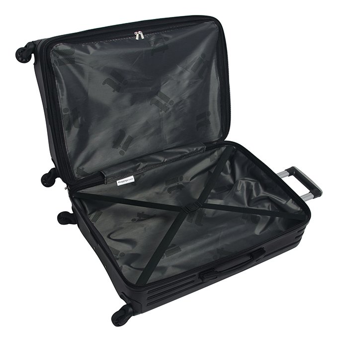 black it suitcase