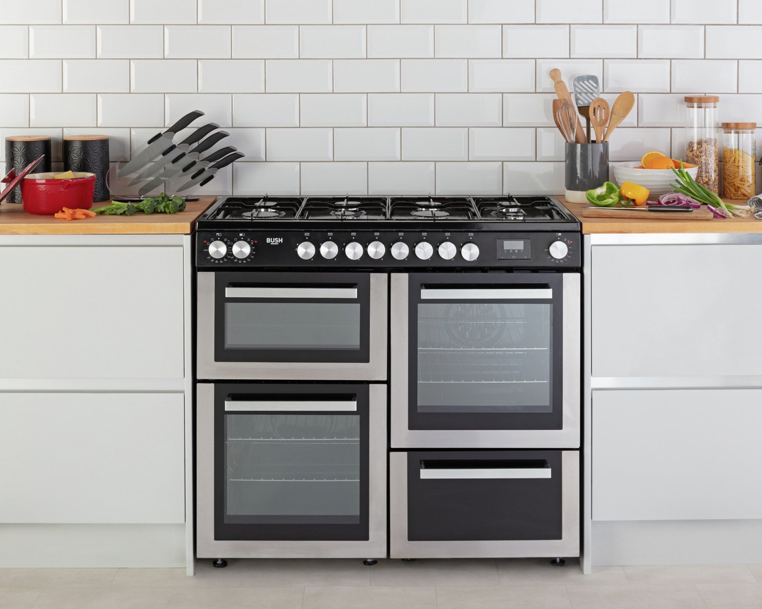 Bush BRC100DHMSS 100cm Dual Fuel Range Cooker Review