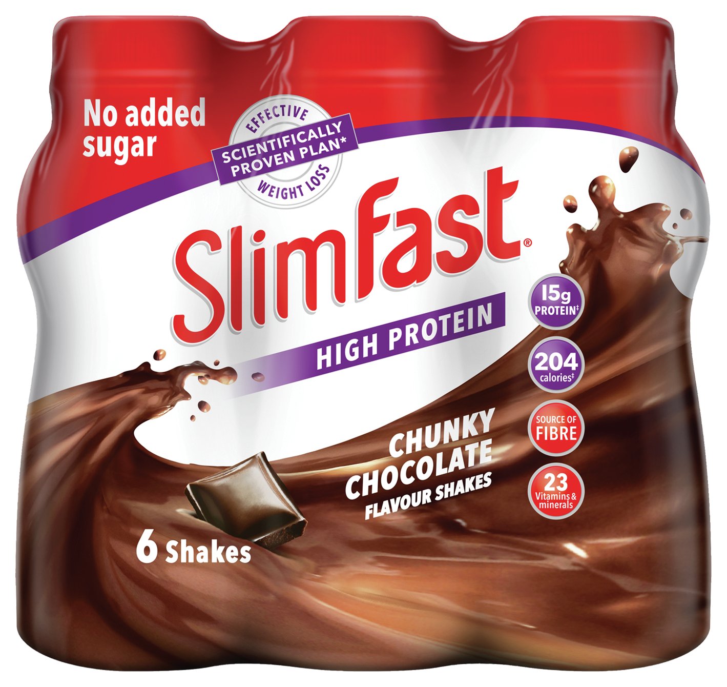 SlimFast Chunky Chocolate Ready To Drink Shakes 6x325ml Review