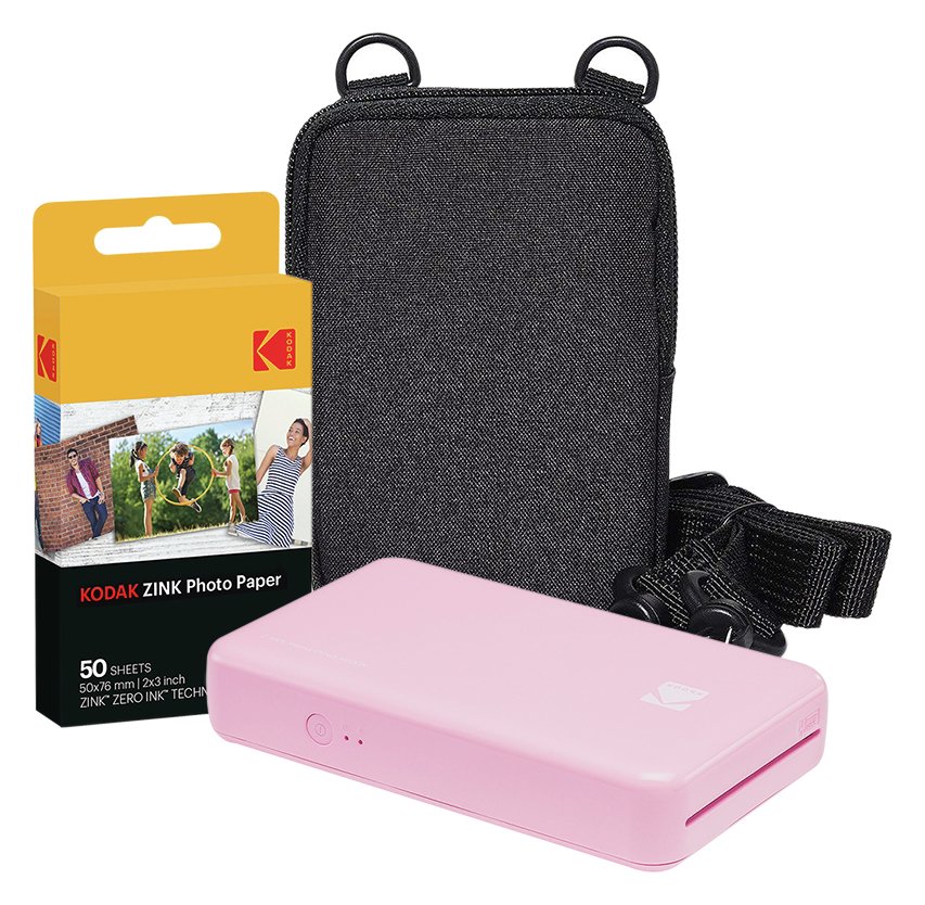 Kidak Mini 2 Instant Photo Printer Pack - Pink