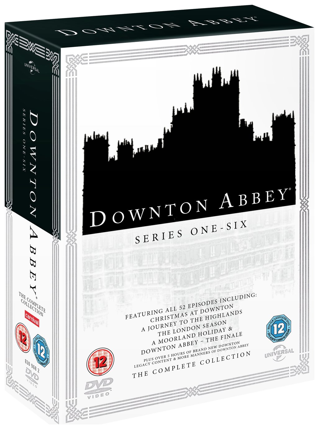 Downton Abbey: The Complete Series 1-6 DVD Box Set