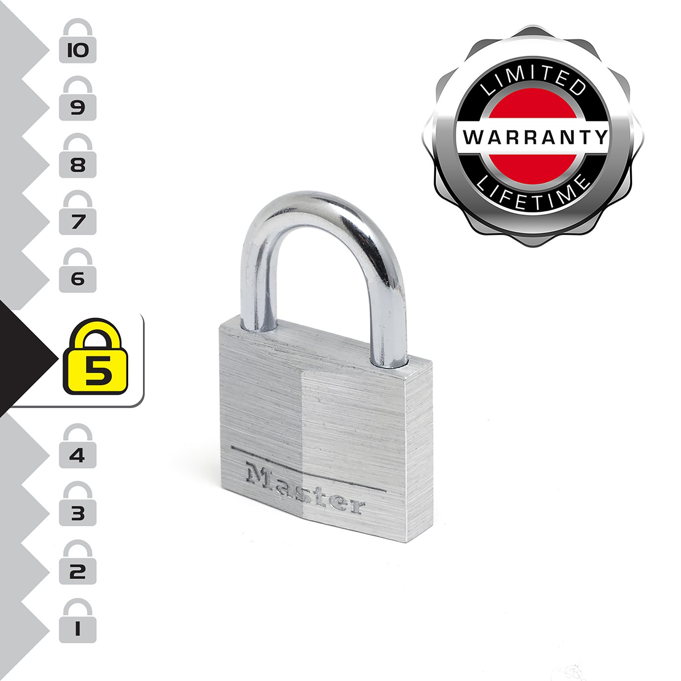 Master Lock Aluminium Padlock – Twin Pack