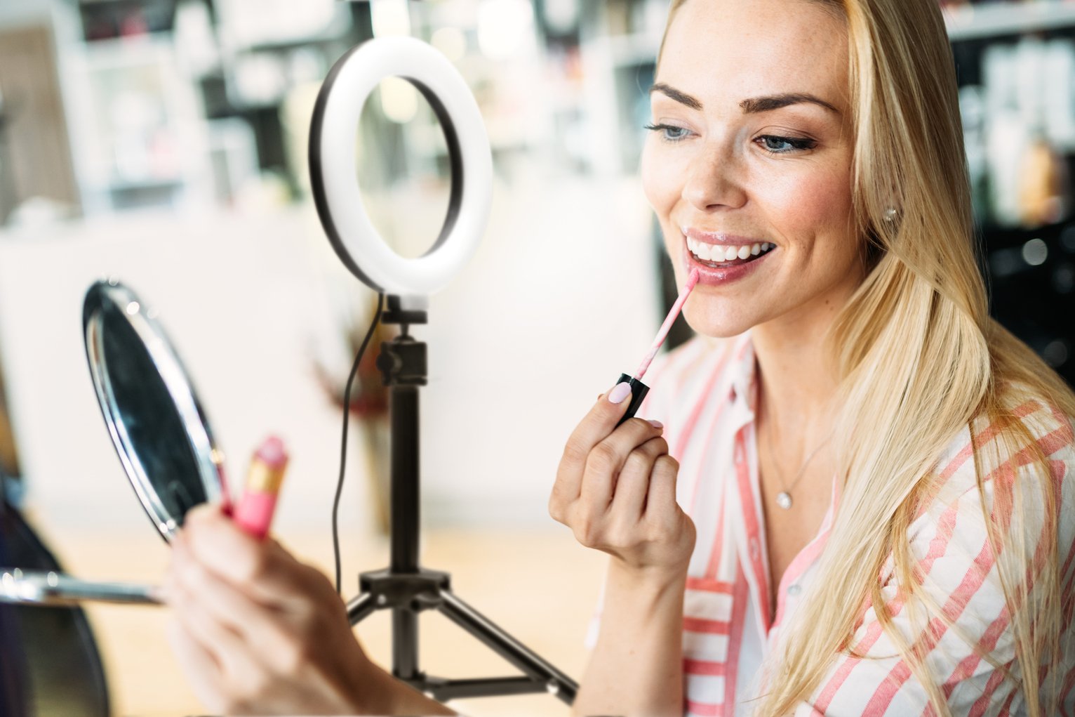 dressing table ring light