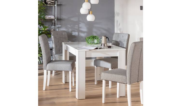 Argos extending discount table and chairs