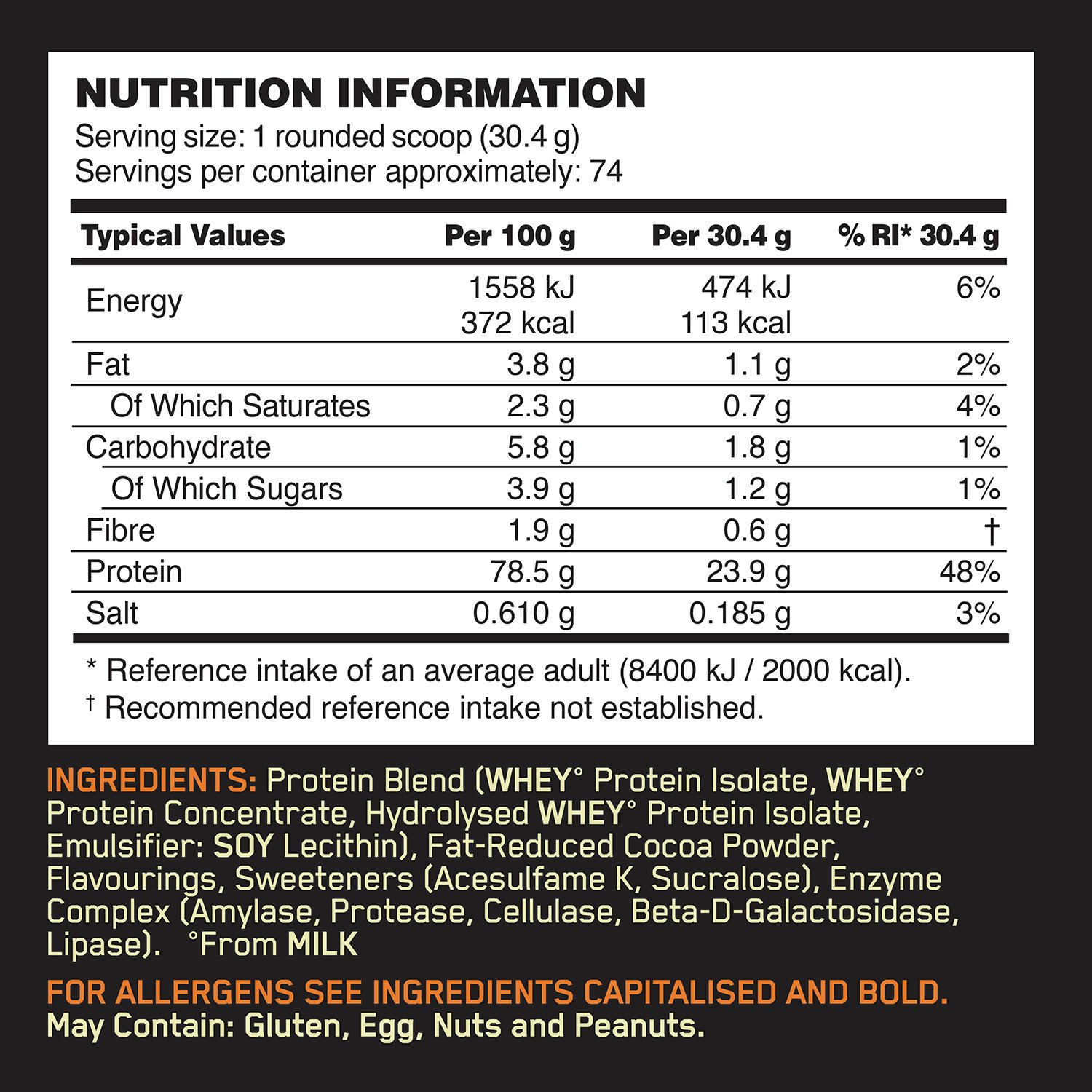 Optimum Nutrition Gold Standard 100% Chocolate Whey 2.27kg Review