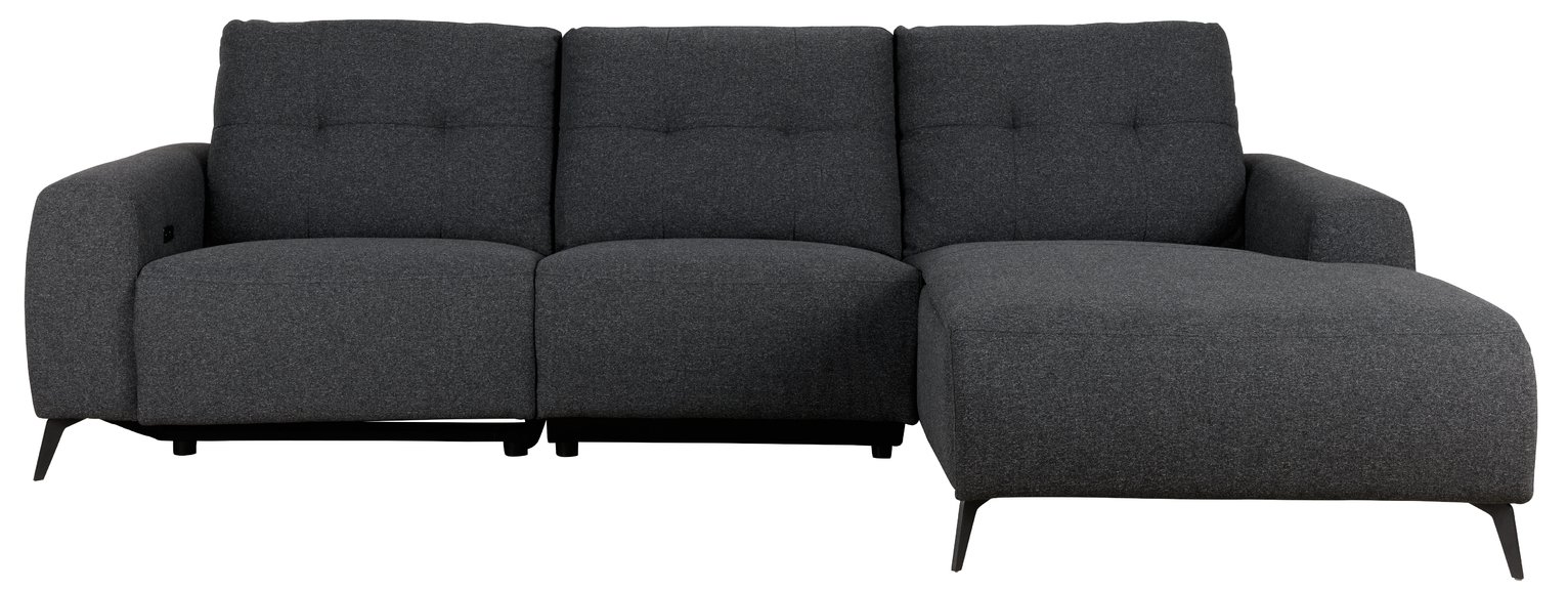 Habitat Ghost Right Corner Fabric Recliner Sofa Reviews Updated