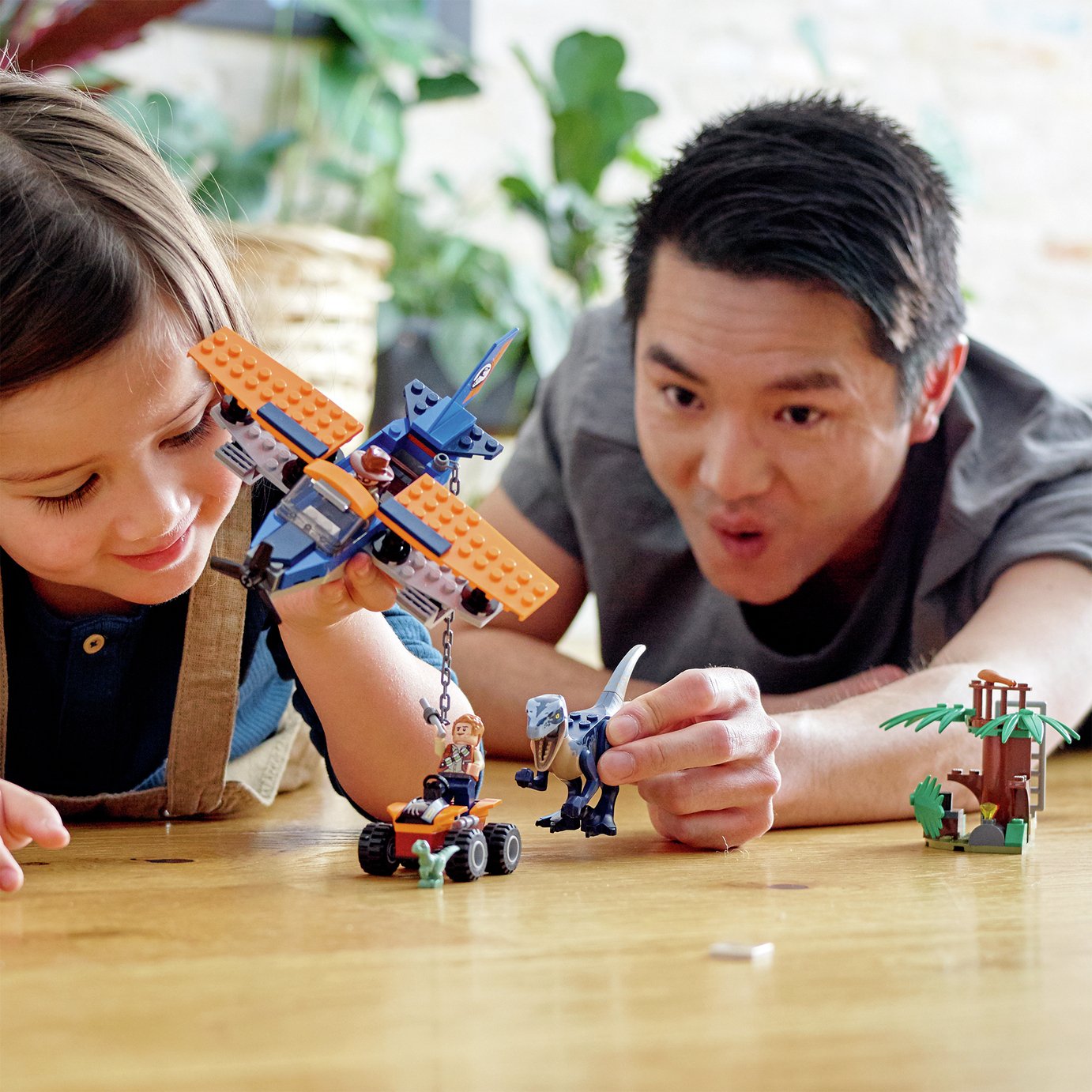 LEGO Jurassic World Velociraptor Biplane Rescue Set Review