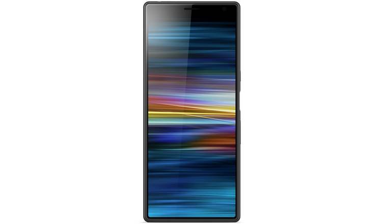 Sim Free Sony Xperia 10 Plus 64GB Mobile Phone - Black