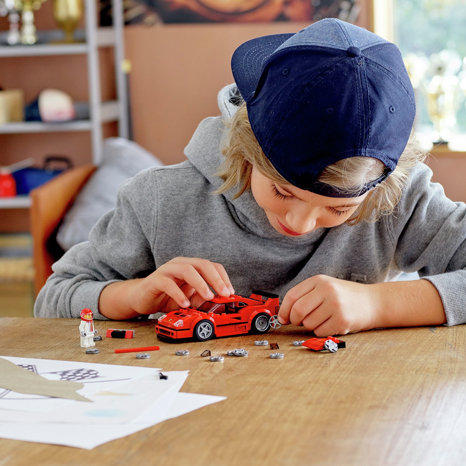 LEGO Speed Champions Ferrari F40 Toy Car Model Review