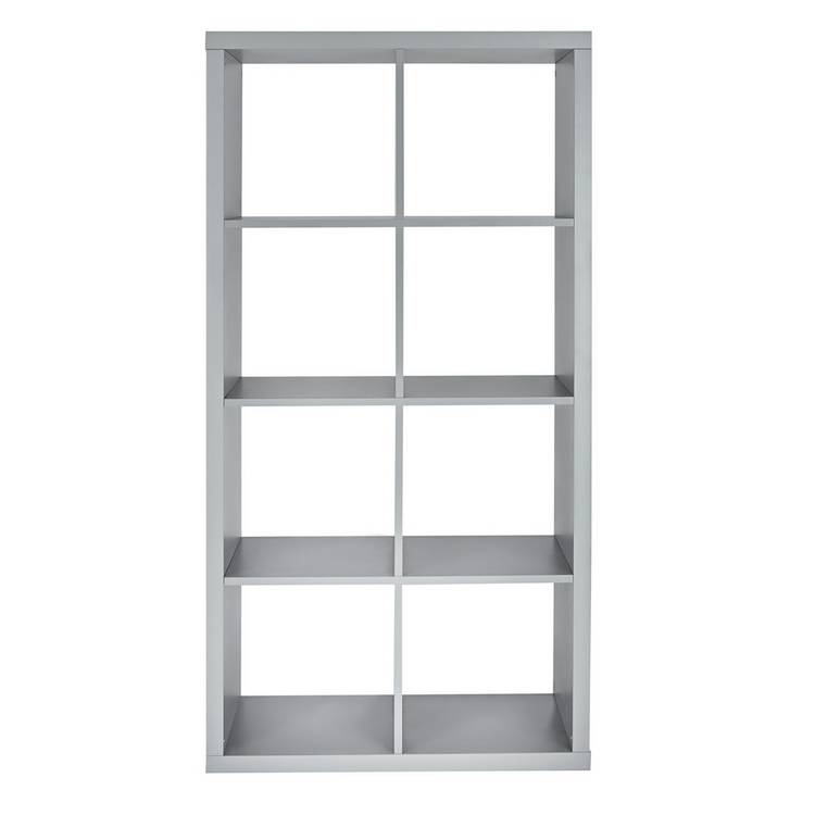 Habitat Squares Plus 8 Cube Storage Unit - Grey 0