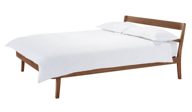 Buy Habitat Tatsuma King Size Bed Frame Walnut Bed Frames Argos