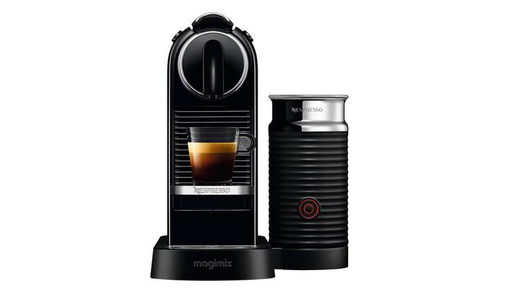 Reis Rose kleur onvoorwaardelijk Buy Nespresso Citiz Pod Coffee Machine Bundle by Magimix - Black | Coffee  machines | Argos