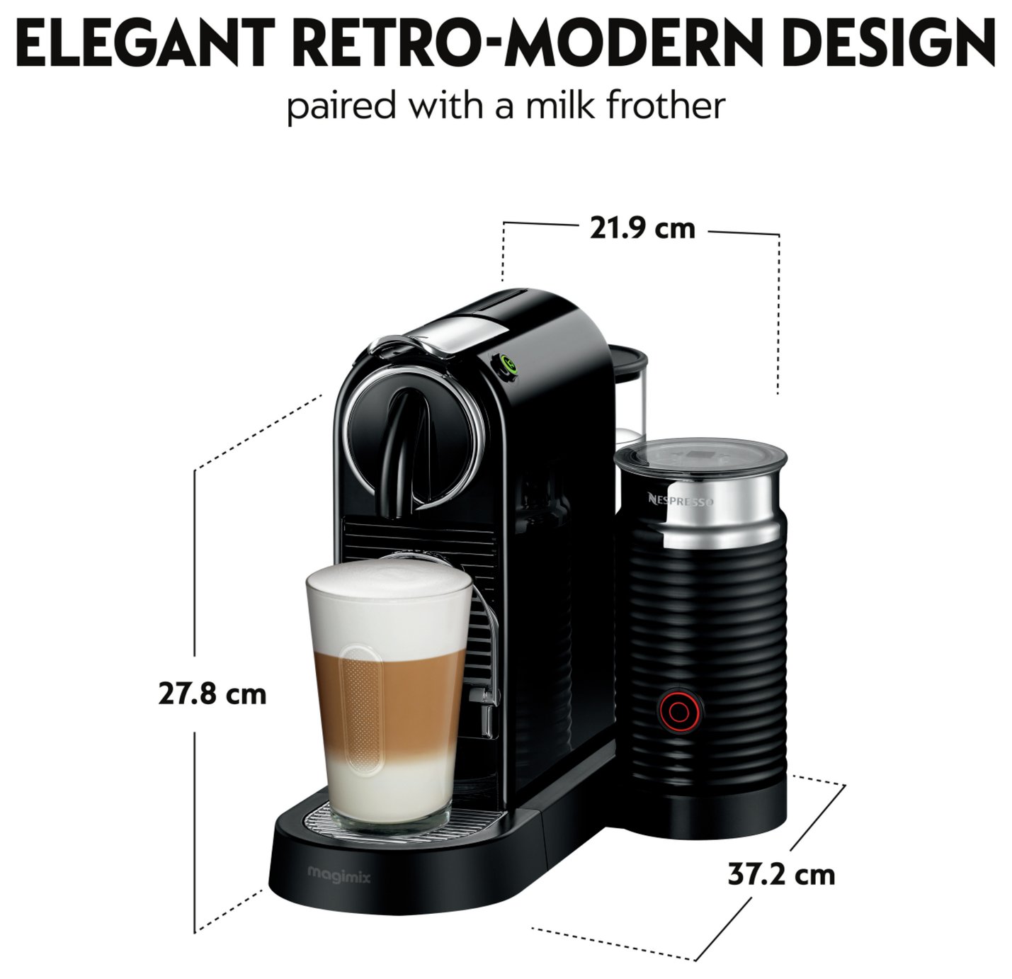 Magimix Nespresso Citiz Pod Coffee Machine & Milk Reviews