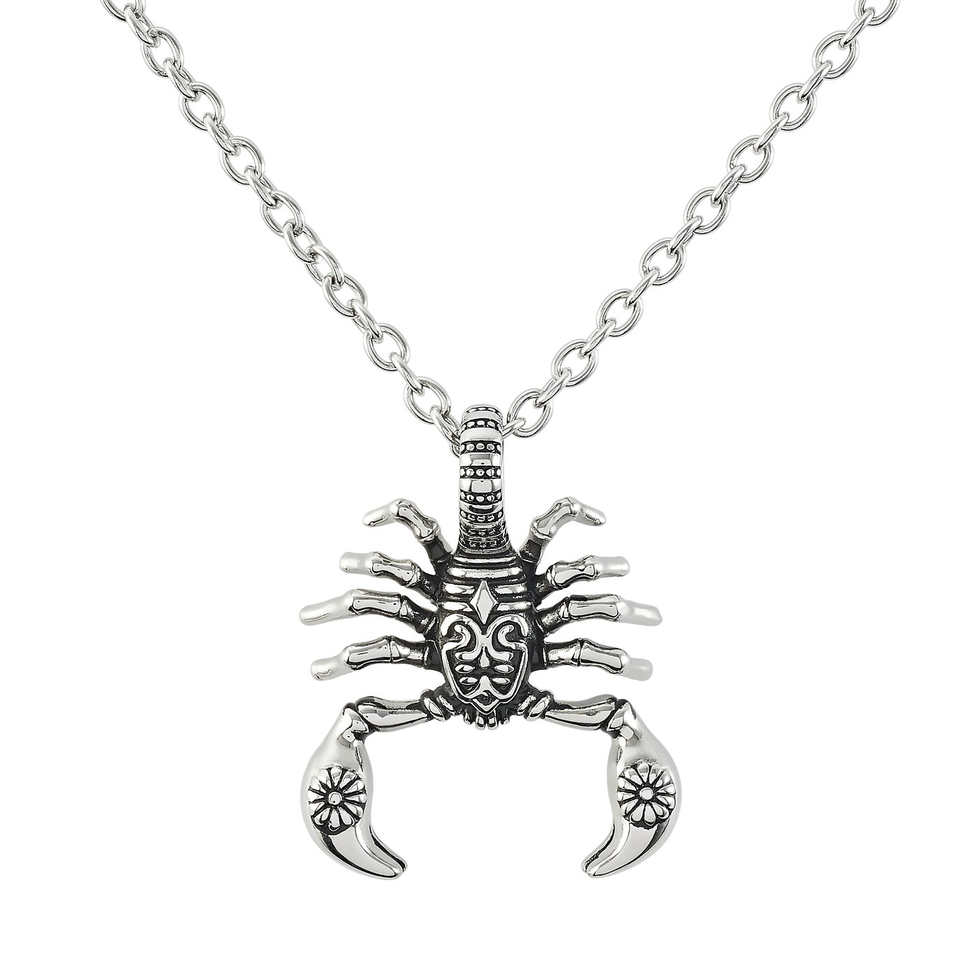 Revere Stainless Steel Scorpion Pendant