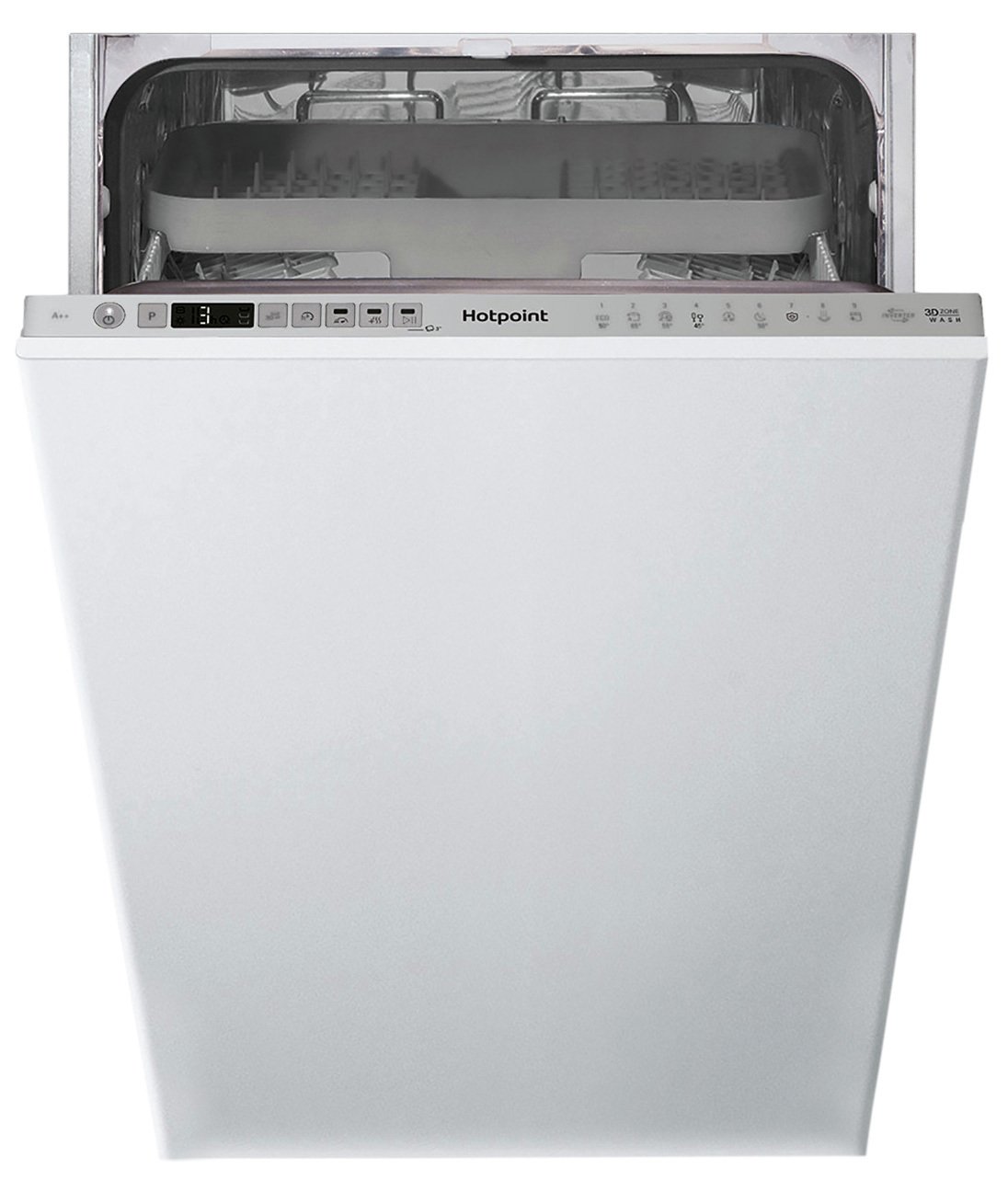 Hotpoint HSIO3T223WCEUK Integrated Dishwasher - S/Steel