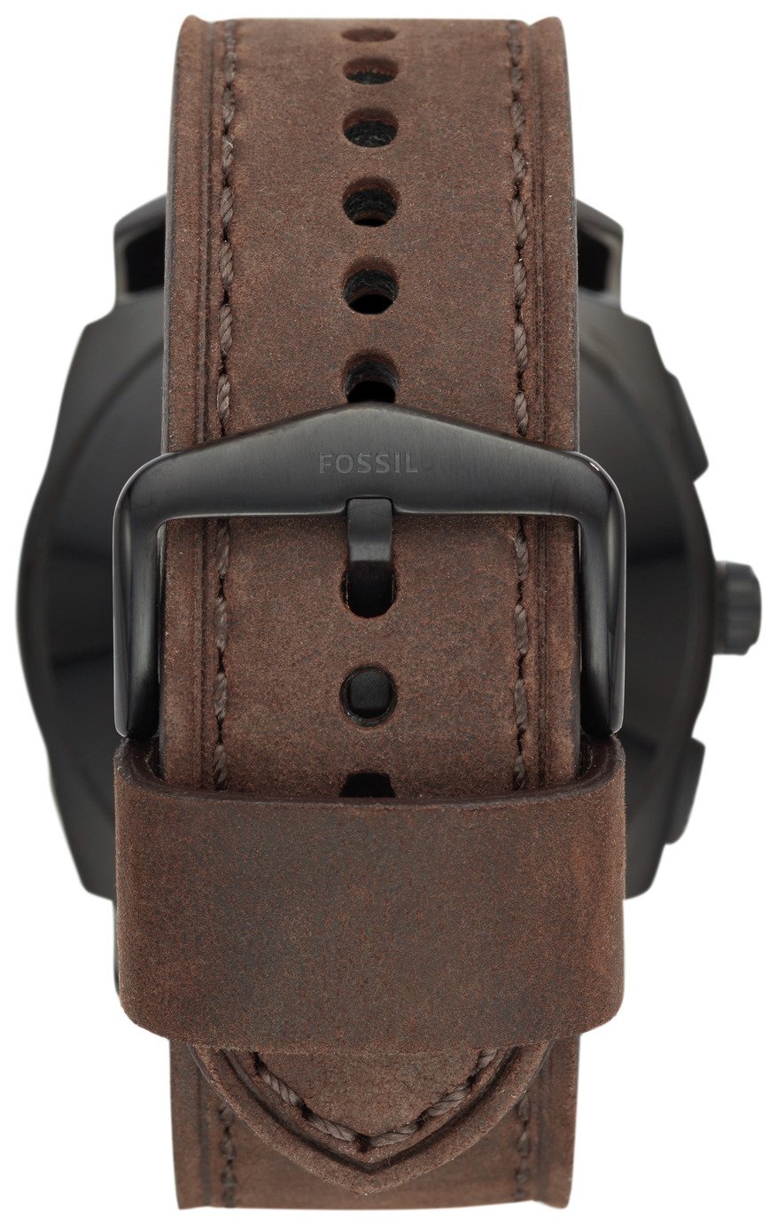 Fossil Machine Hybrid Men's Brown Leather Smart Watch Review