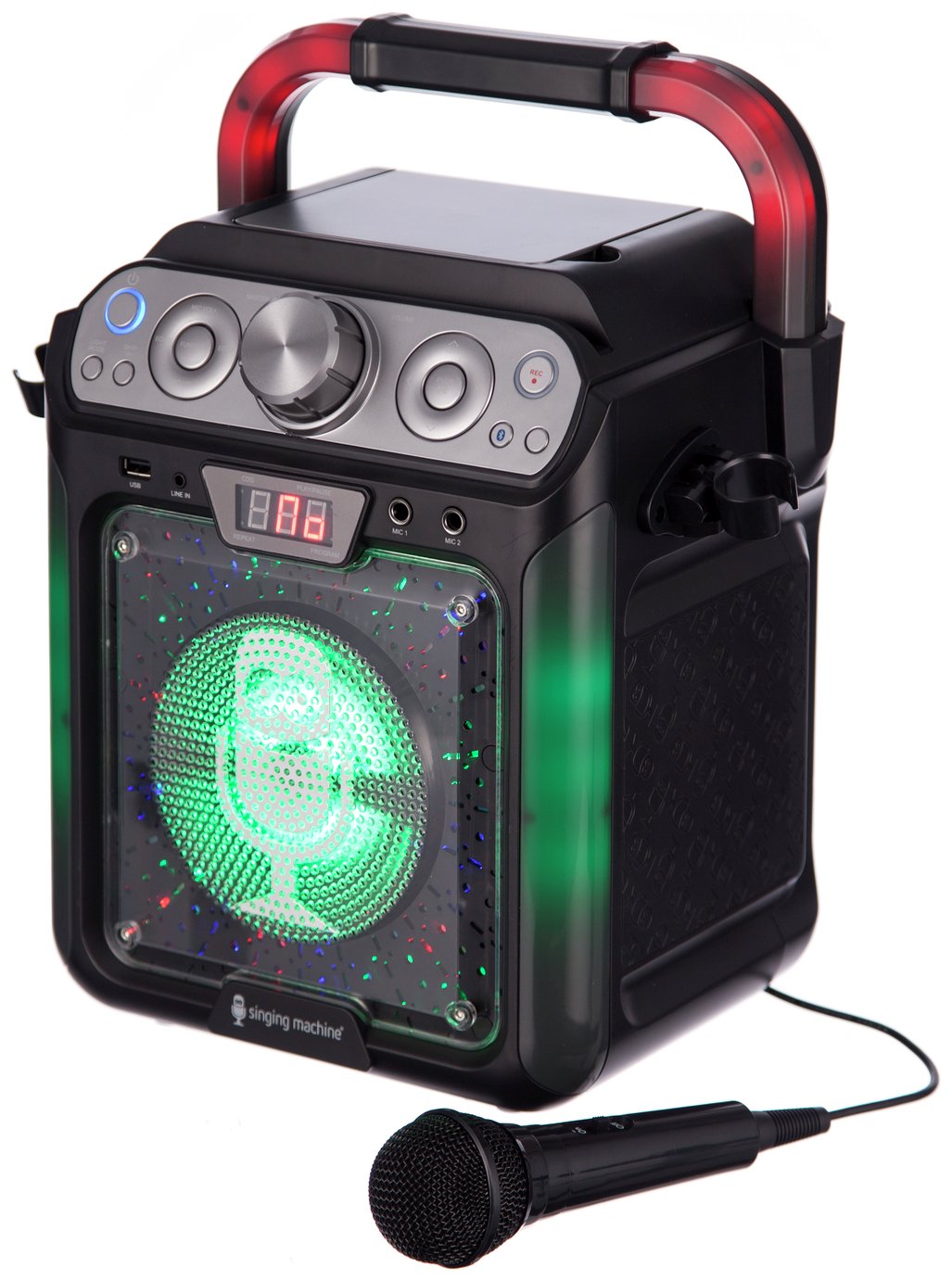 Singing Machine Groove Mini Karaoke System - Black