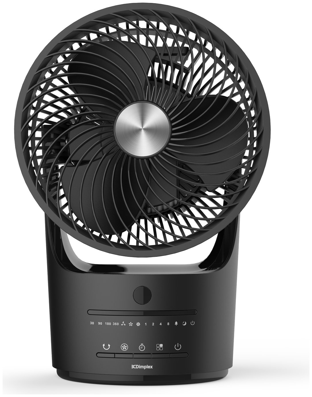 black desk fan