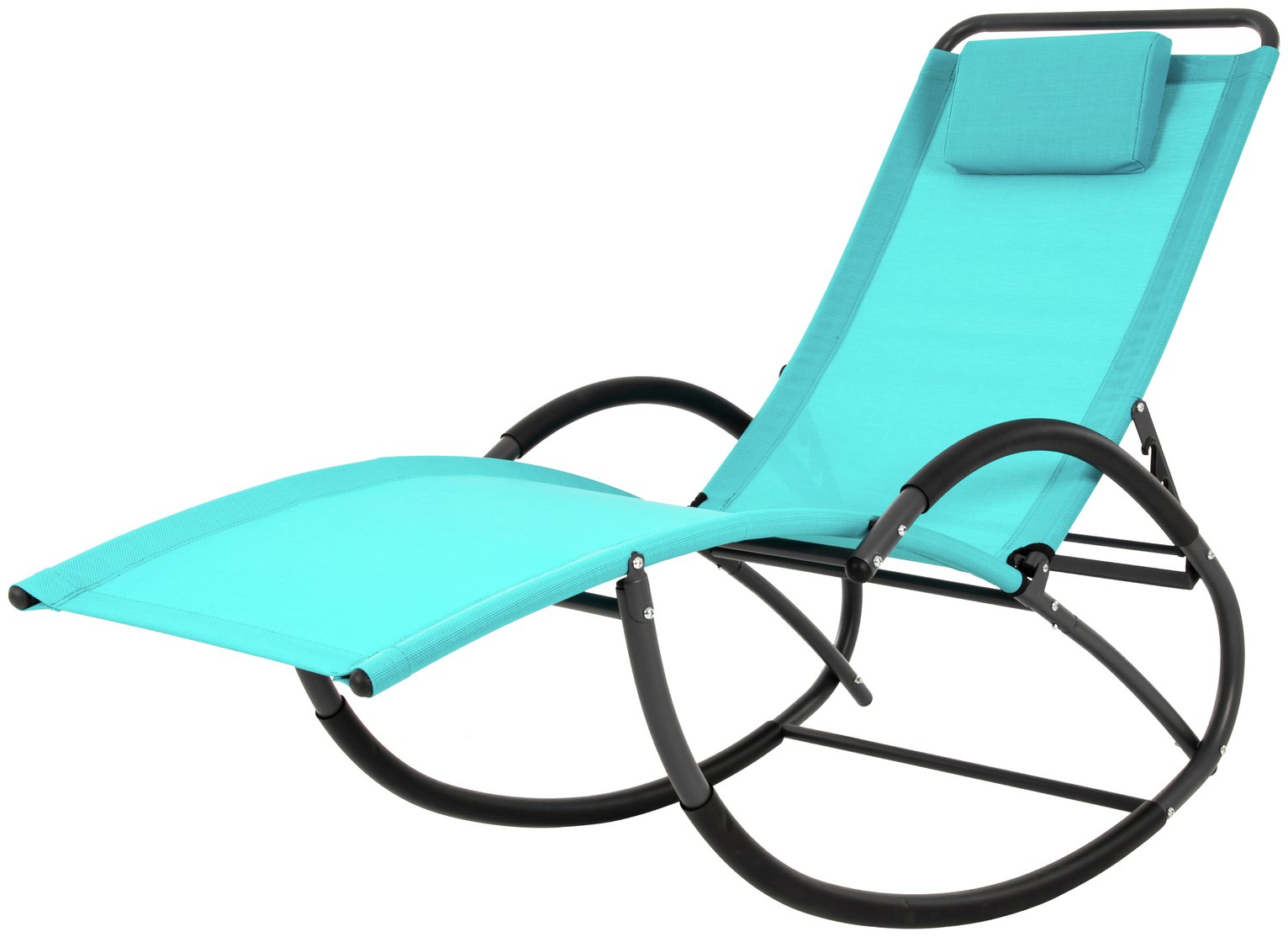 Vivere Wave Laze Chair - Turquise