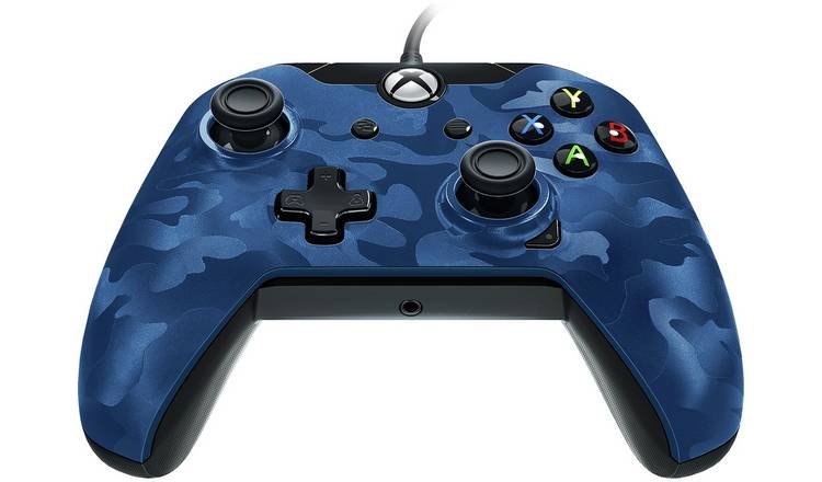 Licensed Xbox One Controller with Back Paddle - Blue Camo