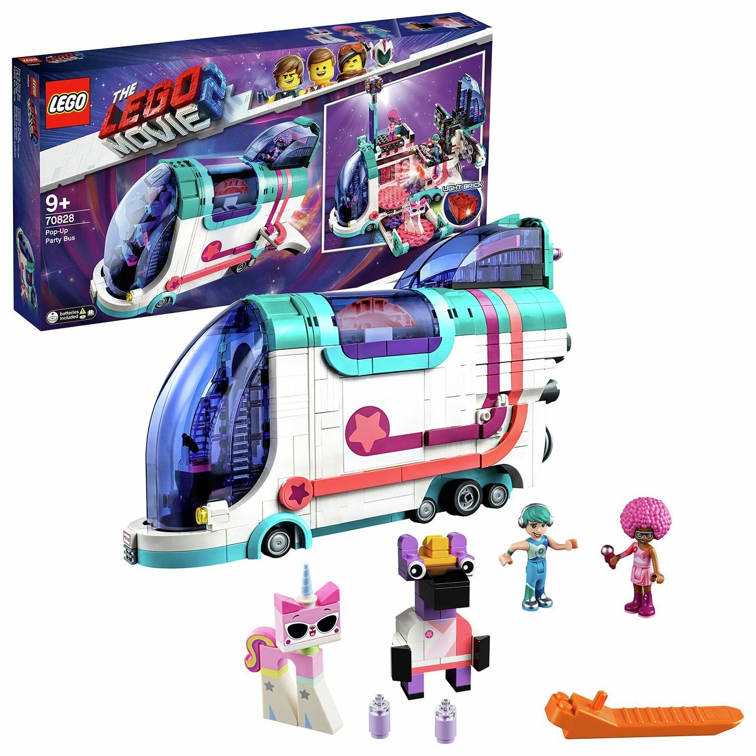 LEGO Movie 2 Pop-Up Party Bus Playset - 70828