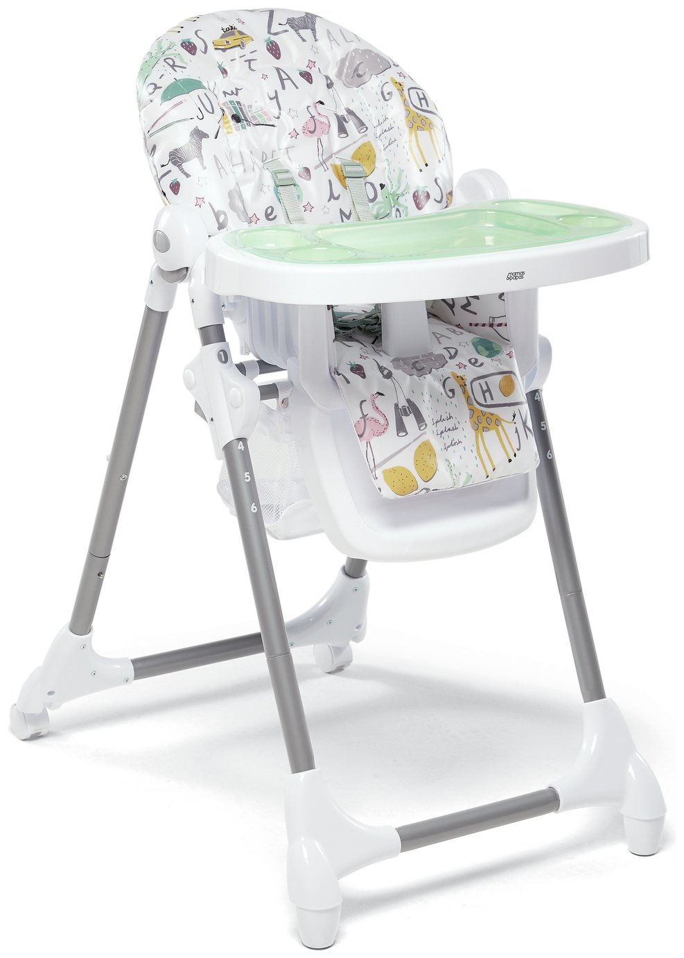 wooden high chair argos