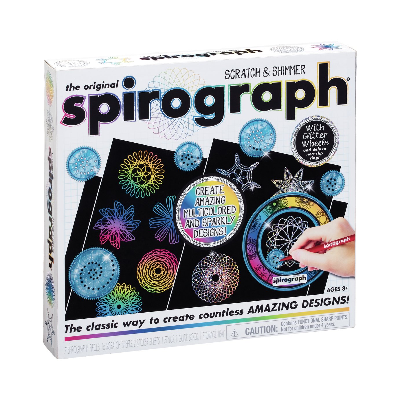 Original Spirograph Scratch & Shimmer Set Review