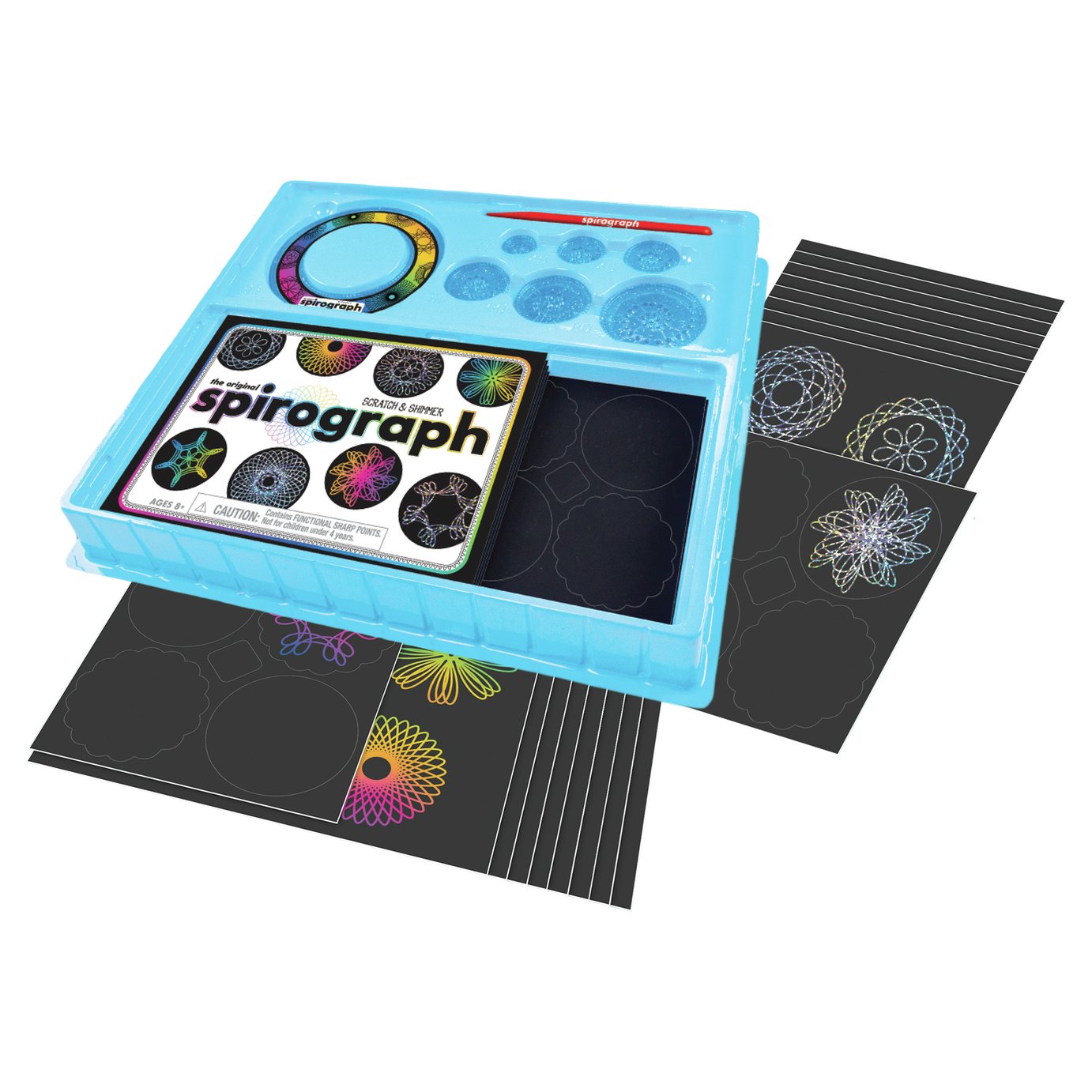 Original Spirograph Scratch & Shimmer Set Review