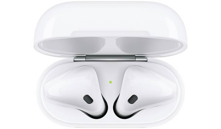 Sudán oportunidad caligrafía Buy Apple AirPods with Charging Case (2nd Generation) | Wireless headphones  | Argos