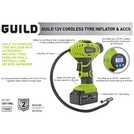 Guild cordless tyre deals inflator