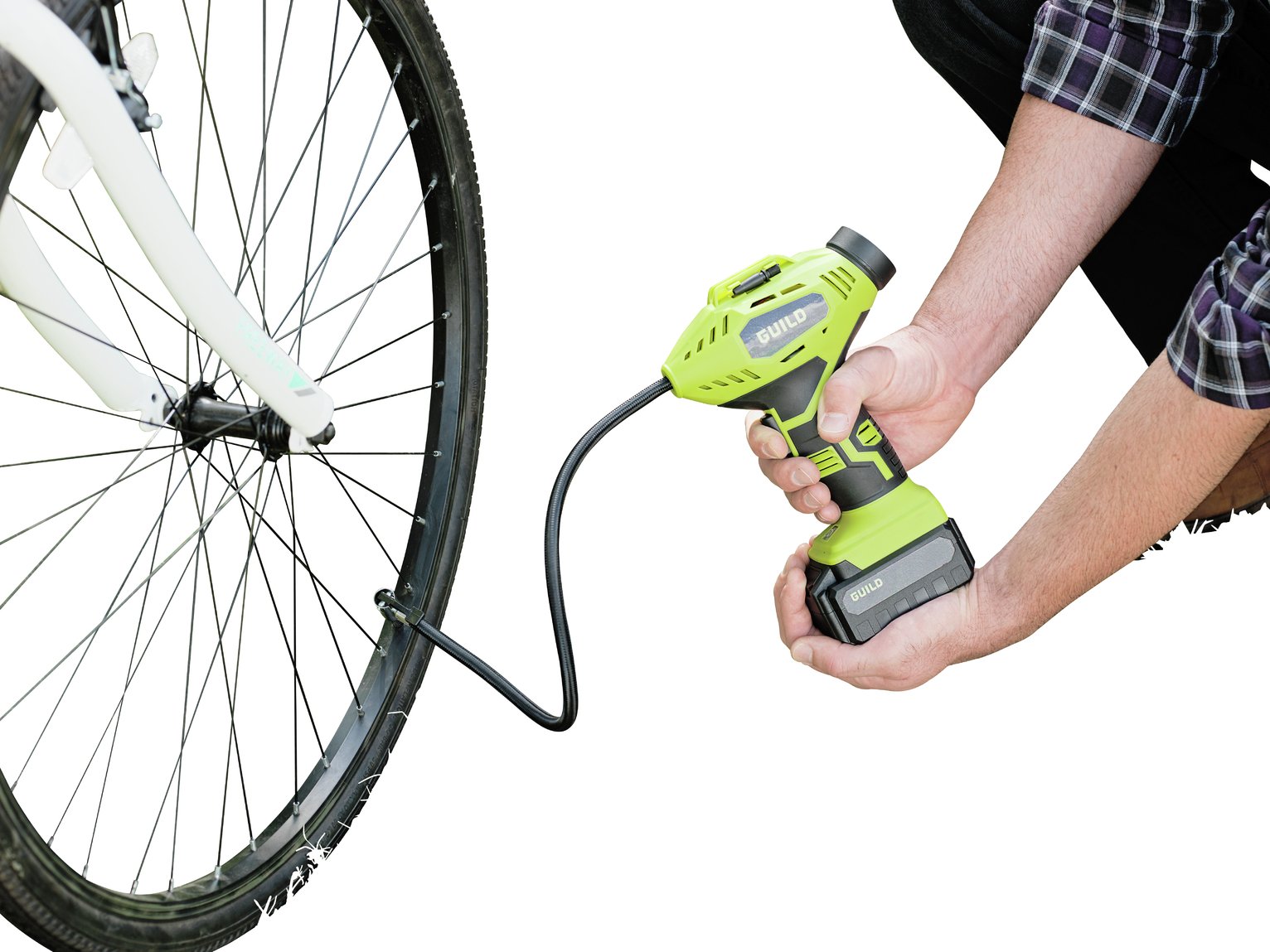 Guild Cordless Tyre Inflator with Accessories Reviews