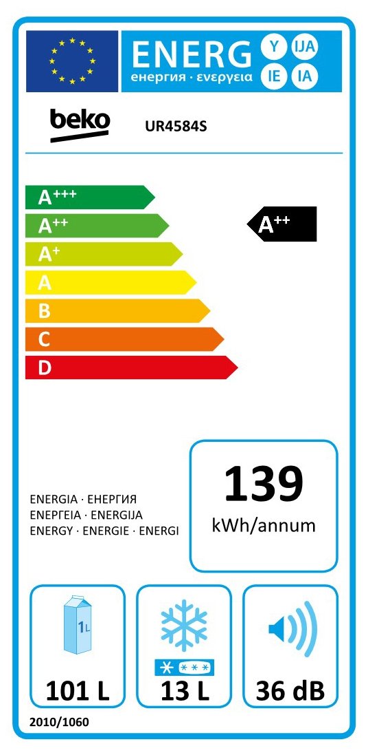 Beko UR4584S Under Counter Fridge Review