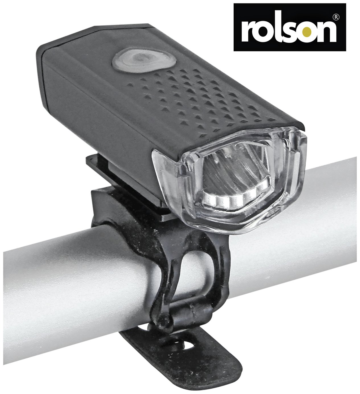 Rolson USB Rechargeable Front Bike Light