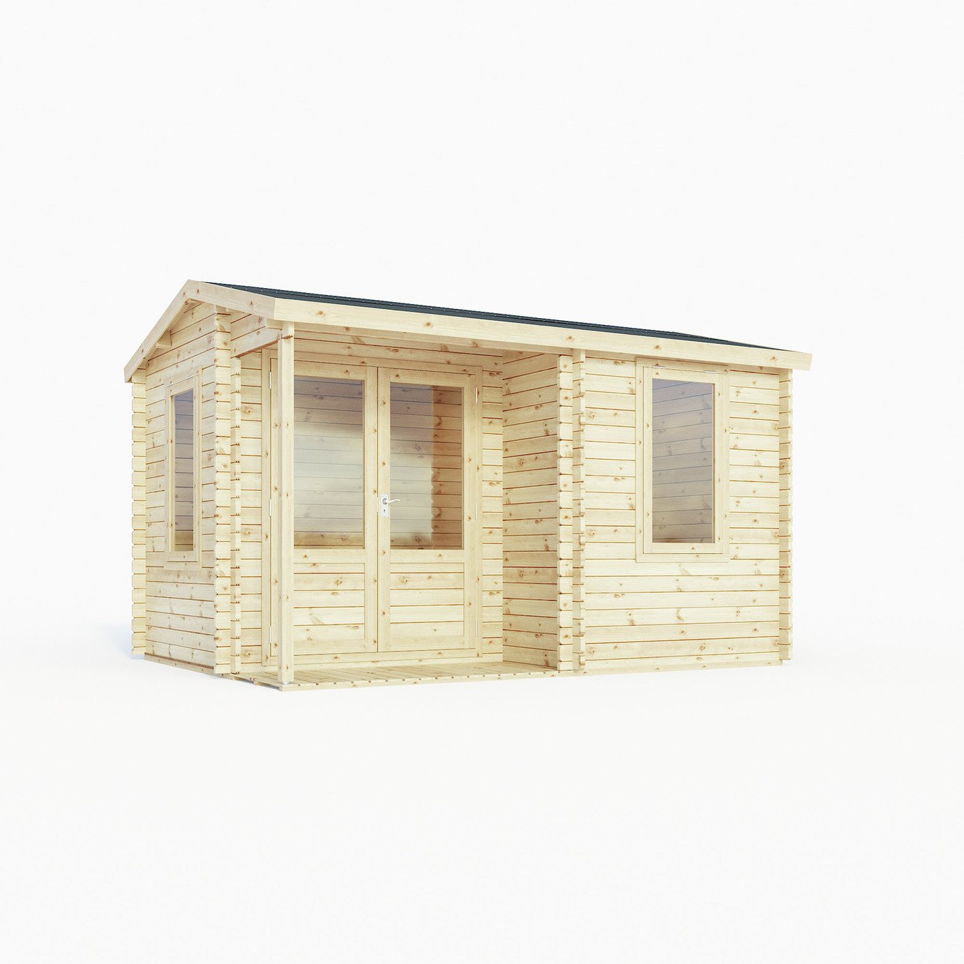 Mercia Wooden 14 x 11ft Double Glazed Window Home Office