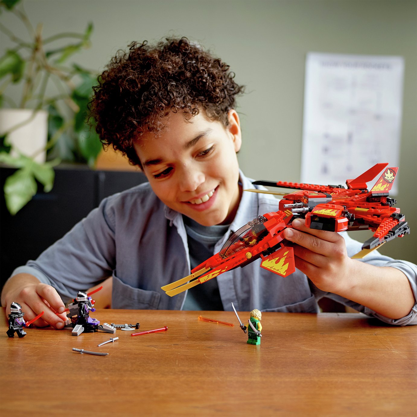 LEGO Ninjago Legacy Kai Fighter Toy Jet Review