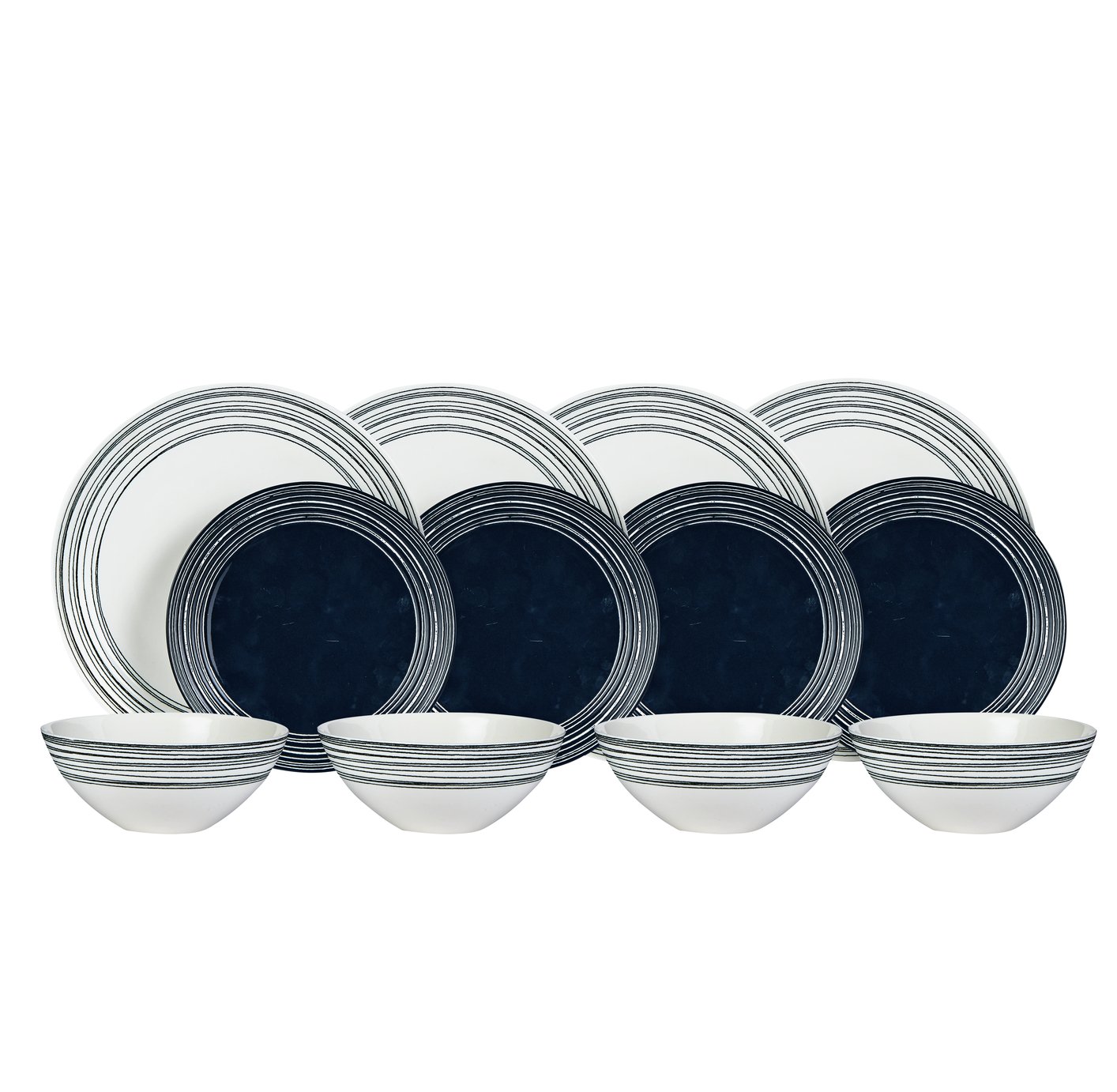 Argos Home 16 Piece Scratch Dinner Set