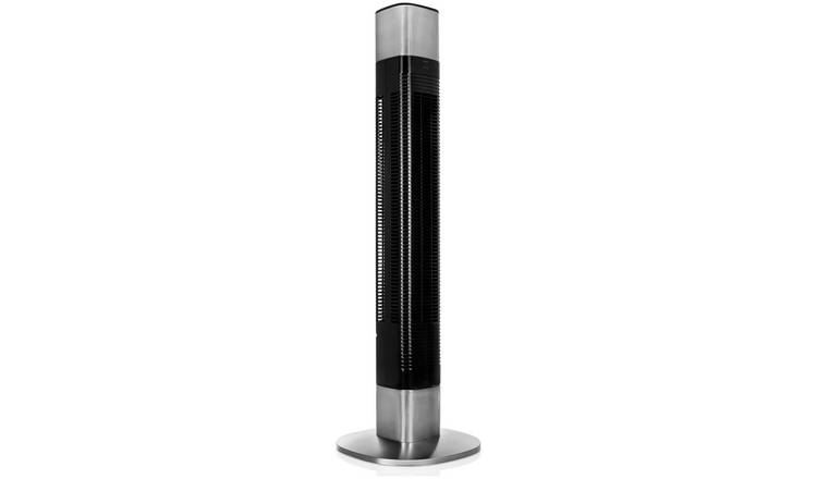 Princess Smart Black/Silver WIFI Connected Tower Fan