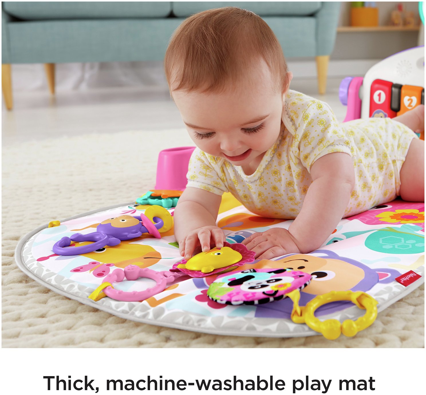 Fisher-Price Kick and Play Piano Gym Reviews