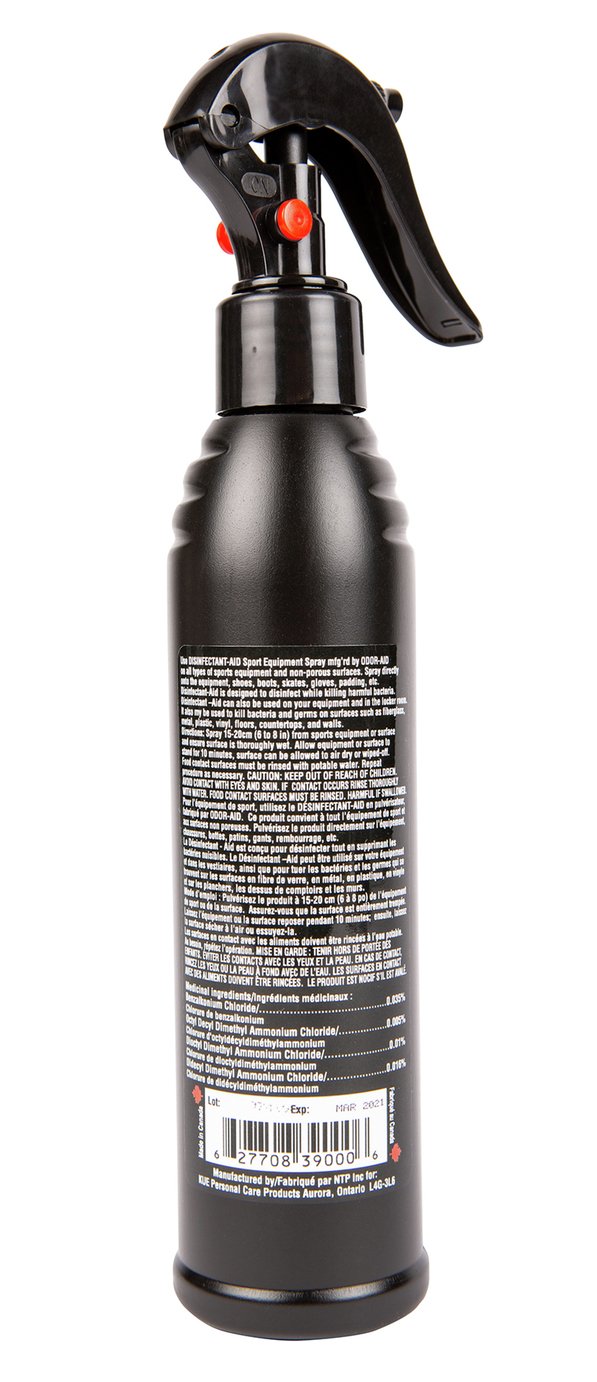 Odour Aid Disinfectant Sport Spray Reviews Updated February 2024