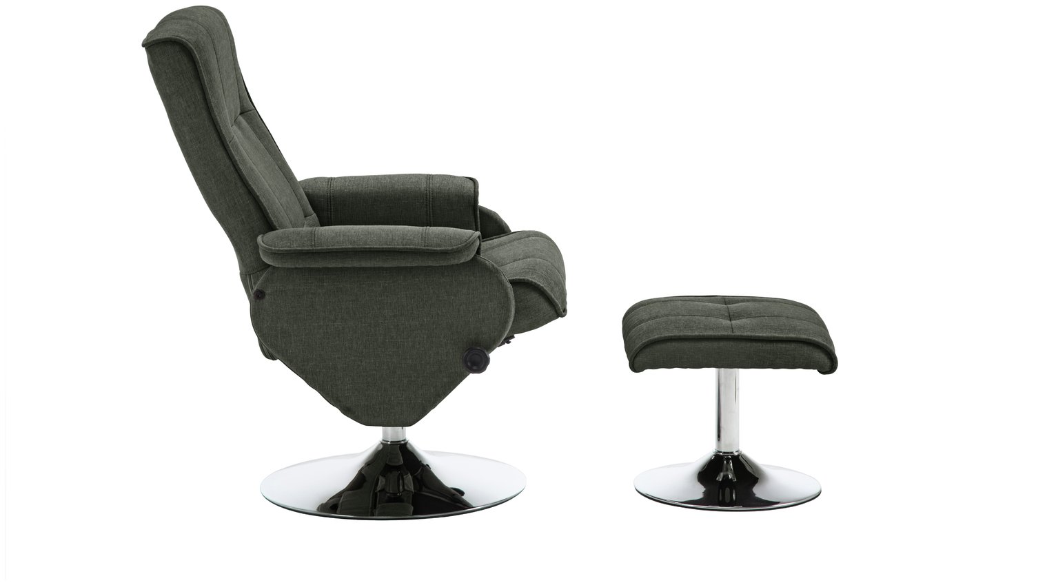 Argos Home Rowan Fabric Swivel Chair & Footstool Reviews