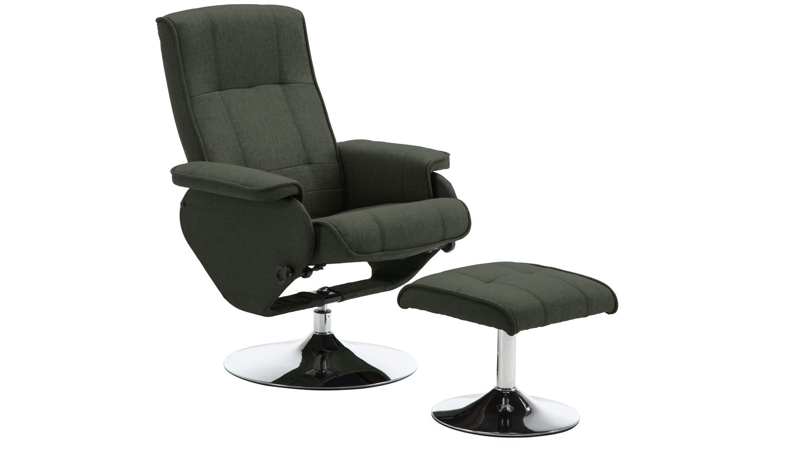 Argos Home Rowan Fabric Swivel Chair & Footstool Reviews