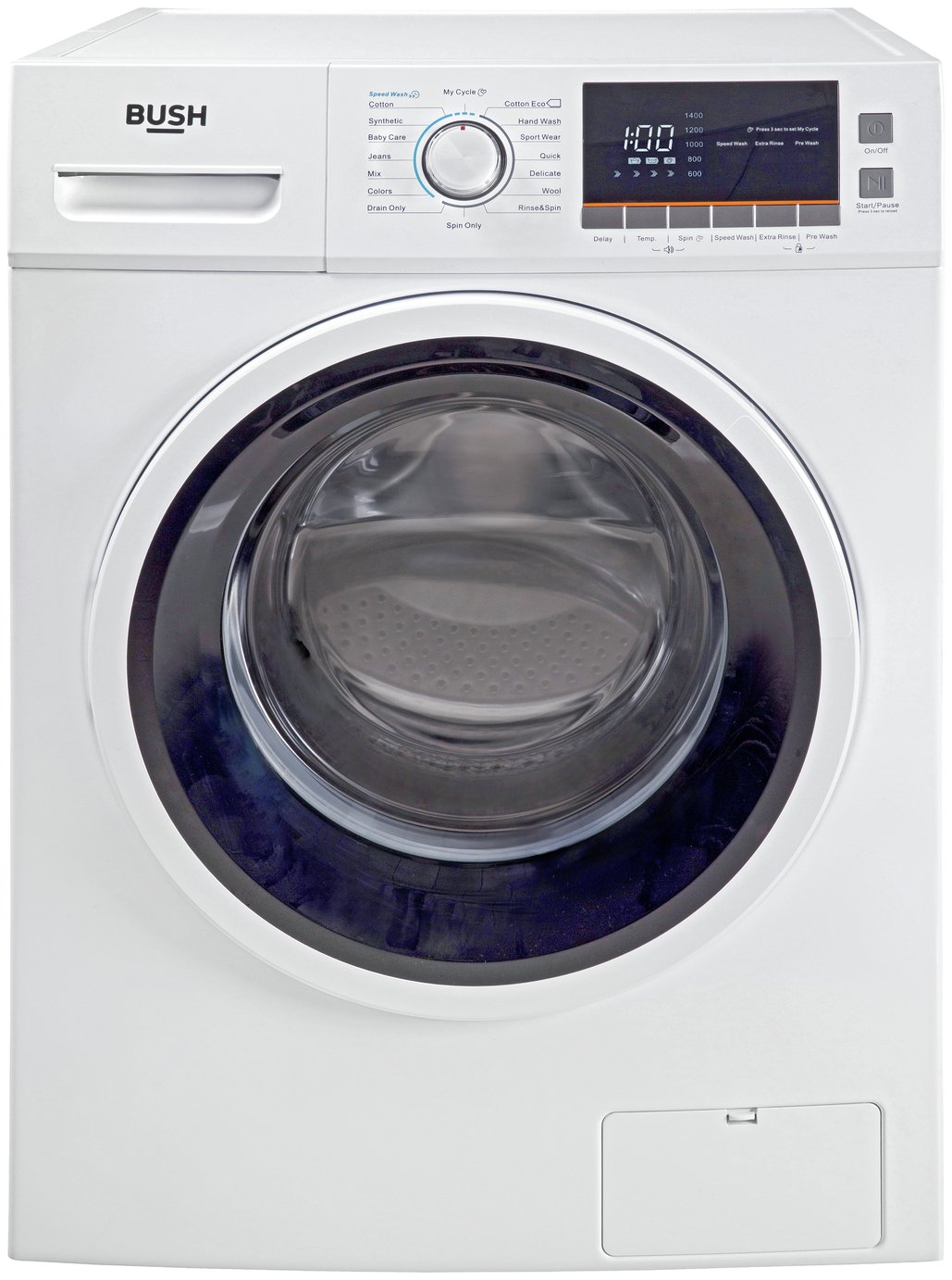 Bush WMNBX1016W 10KG 1600 Spin Washing Machine White (8815558) Argos Price Tracker