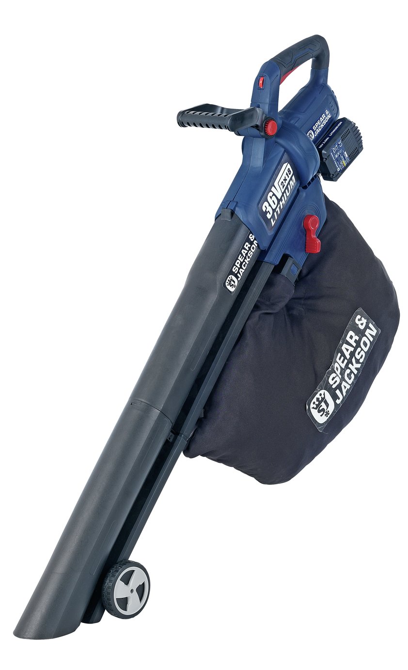 Spear & Jackson Cordless Leaf Blower and Garden Vac - 36V