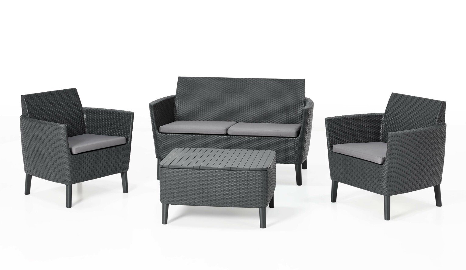 Keter Salemo 4 Seater Sofa Set