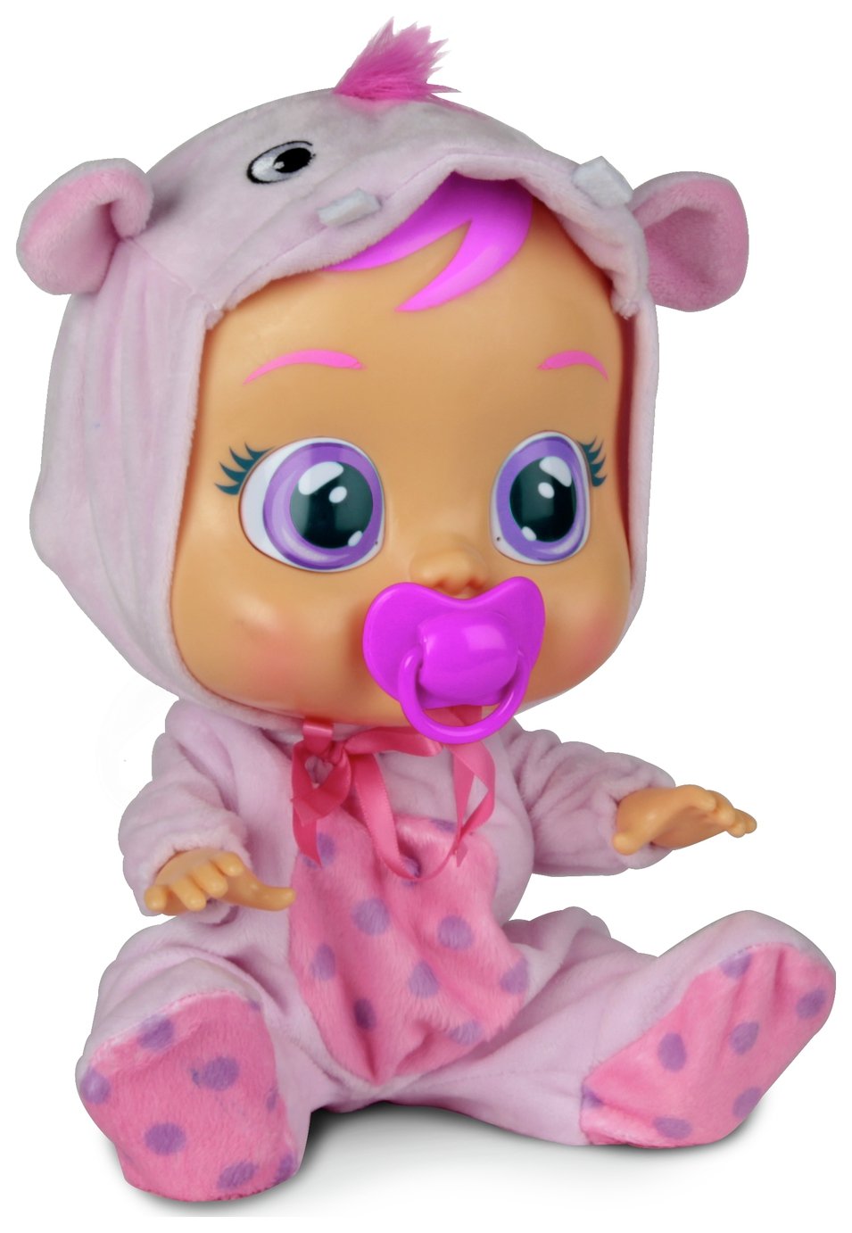 argos cry baby doll